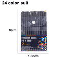 thumbnail image 2 of Journal Planner Pens Colored Pens Fine Point Markers Fine Tip Drawing Pens Porous Fineliner Pen, 2 of 6