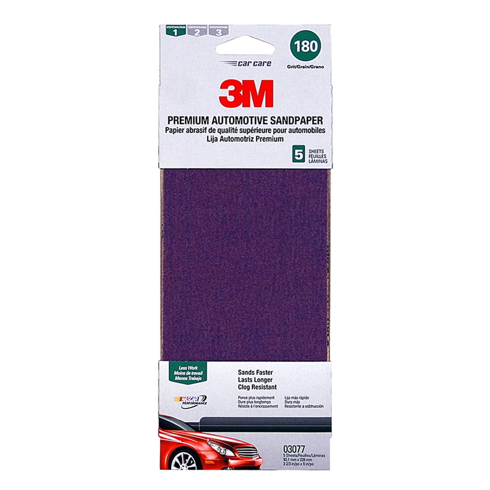 3M 180-Grit Premium Automotive Sandpaper by 3M