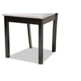 thumbnail image 7 of Baxton Studio Ruth Modern Transitional Grey Fabric Upholstered and Dark Brown Finished Wood 7-Piece Dining Set, 7 of 7