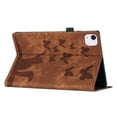thumbnail image 6 of Allytech Flip Wallet Case for iPad Air 13-Inch M2 (2024), Auto Sleep/Wake, Pencil Holder & Card Slots, Lovely Pattern PU Leather Shockproof Slim Fit Kickstand Case - Brown, 6 of 7