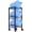 3 Tier – Single Row, variant on HOUSE AGAIN 5 Gallon Water Jug Holder 5 Tier, Tall Water Bottle Storage Rack with Lockable Casters, Heavy Duty Steel Organizer for Kitchen Office Garage