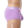 thumbnail image 6 of Iugvhana Men's Cotton Boxer Briefs – Comfortable & Breathable Underwear, Moisture-Wicking Trunks for Daily Wear Purple XXL, 6 of 6