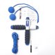 thumbnail image 2 of Soidarity Cuerdas para saltar con contador Digital, bolas inalámbricas para interiores y exteriores, cuerda para saltar, herramientas de Fitness masajeadores azul, 2 of 6