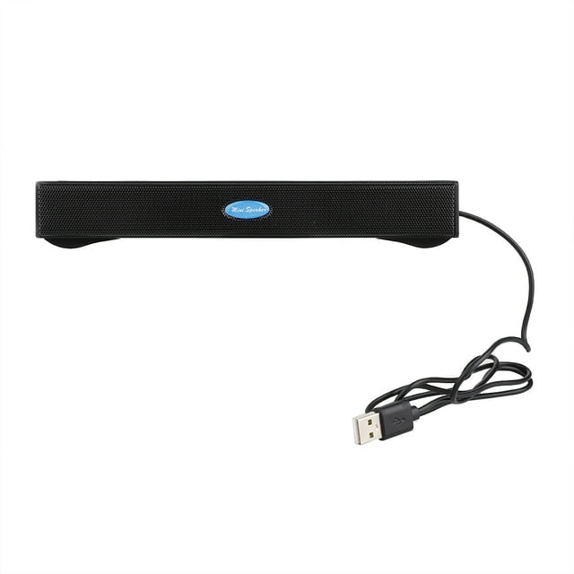 Mini USB Powered Stereo Speakers Music Player for Desktop PC Computer Laptop
