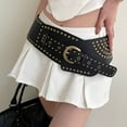 thumbnail image 6 of SIEYIO Aesthetic Rivet Studded Belt Corset Belt Shorts Belt Cool Clothing Accessories, 6 of 19