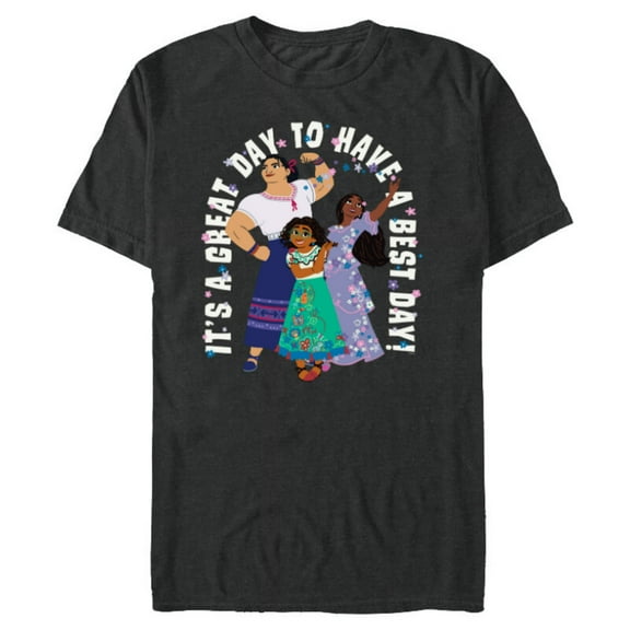 Disney Encanto Family Trip Group Best Vacation Together - Short Sleeve Blended T-Shirt for Adults - Customized-Dark Heather