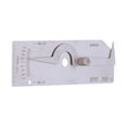 thumbnail image 3 of Undercut Gauge Stainless Steel Welding Ruler Inspection Tool for Crown Height Porosity per Inch Comparison with Wide Measuring Range, 3 of 7