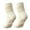 Beige, variant on Woman Socks Pilates Slouch Crew Socks Grip Yoga Socks with Non Grippers for Barre Ballet Dance Hospital Workout Fall Socks
