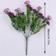 thumbnail image 2 of Flores artificiales Meiiso para exteriores (liquidación), margaritas artificiales de seda, ramo conmemorativo de plástico sintético para colgar en la ventana, jardinera, decoración de centros de mesa, 2 of 8