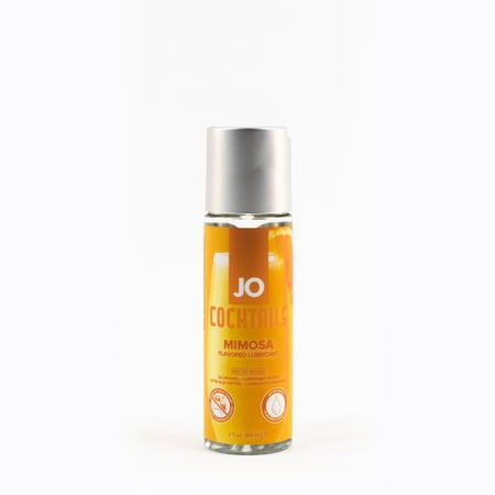 JO Flavored Cocktails Water Based Personal Lubricant, Mimosa, Liquids 2 oz, Lube