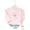 thumbnail image 3 of Ensemble de Maillot Dermoprotecteur de Natation Uni, Sirène dans l'Esprit, 4 Ans, 3 of 3