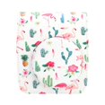 thumbnail image 1 of Protective PU Leather Camera Case Bag with Strap for Fujifilm Mini 90(Cactus and Flamingo), 1 of 6