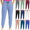 thumbnail image 6 of BRDFRL Petite/Regular/Tall Stretchy Jogger Scrubs Yoga Style Scrub Pants for Women High Waisted #112 XL, 6 of 6
