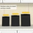 thumbnail image 3 of Bambloom Bamboo Serving Tray with Handles,Set of 3 Breakfast Trays for Eating,Tea,Working,Black, 3 of 7