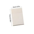 thumbnail image 3 of Brief Transparent Stick Notes Can Tear Stick Notes Transparent Small Notebook Learning Office Note Take Can Be Pasted Stick Note Paper, 3 of 6