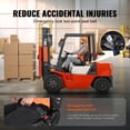 thumbnail image 3 of KFFKFF Universal Seat for Forklifts and Tractors, Features Adjustable Back Angle, Micro Switch, and Safety Belt, Comfortable Wrap-around Design Suitable for Loaders and Excavators, 3 of 9