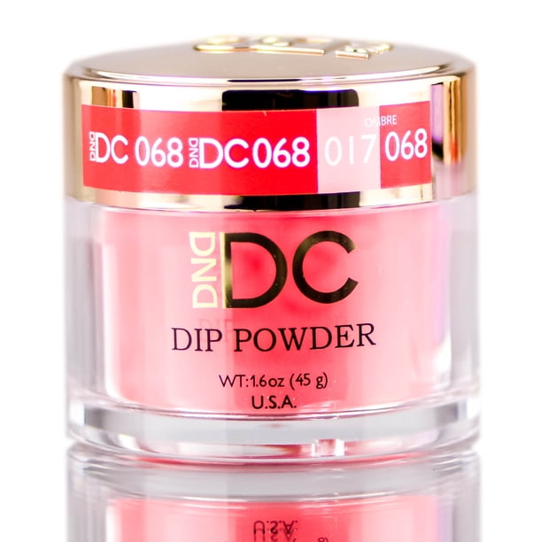 DND DC DIP POWDER para uñas DND DC Lava Red 068