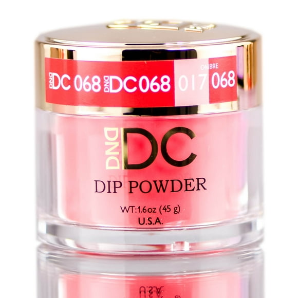 DND DC DIP POWDER para uñas DND DC Lava Red 068