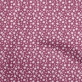 thumbnail image 1 of oneOone Georgette Viscose Pink Fabric Floral Craft Projects Decor Fabric Printed By The Yard 42 Inch Wide, 1 of 4
