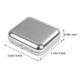 thumbnail image 4 of Mini cenicero de metal portátil, cenicero portátil para exteriores, cenicero para fumadores, cenicero exterior, cenicero pequeño con tapa., 4 of 8