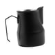 thumbnail image 4 of Jarra de espuma de leche de café, taza medidora de leche de café, herramienta de barista, taza de vertido, jarra de espuma de leche de café expreso Negro 350ml Gloria Jarra para espumar leche, 4 of 9