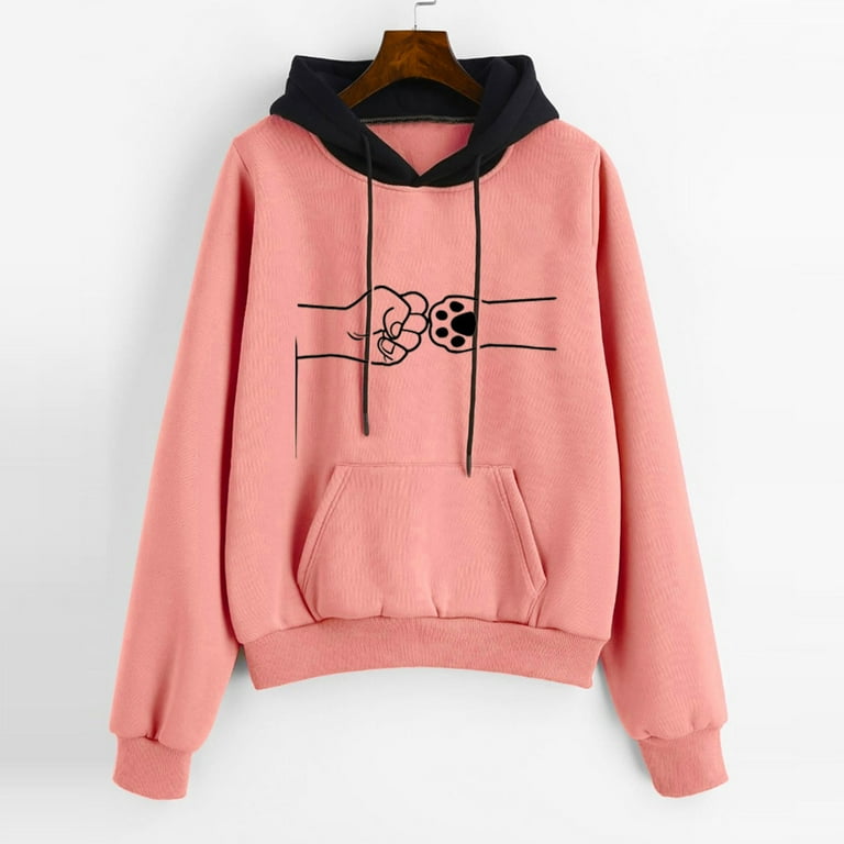 Ladies hooded top t shirt