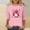 A01 Pink, variant on JOANKDMI Breast Cancer Awareness Shirts for Women Halloween Pink Ribbon Pumpkin Ghost Graphic Tees Long Sleeve Crewneck Casual Fall Tops October Pinktober Tshirts