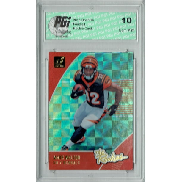 Donruss Mark Walton 18 Donruss R 29 The Rookies Sp Rookie Card Pgi 10 Walmart Com Walmart Com Donruss Mark Walton 18 Donruss R 29 The Rookies Sp Rookie Card Pgi 10 Walmart Com Walmart Com