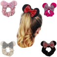thumbnail image 1 of Mickey Mouse Nœud Papillon Pailleté, Coiffe pour Enfants, Accessoires de Cheveux Assortis, 1 of 1