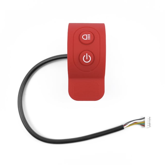 Pieza de repuesto del acelerador del acelerador del pulgar del dedo del patinete eléctrico Compatible con el patinete eléctrico HX-X6 X7 X8 yeacher estándar