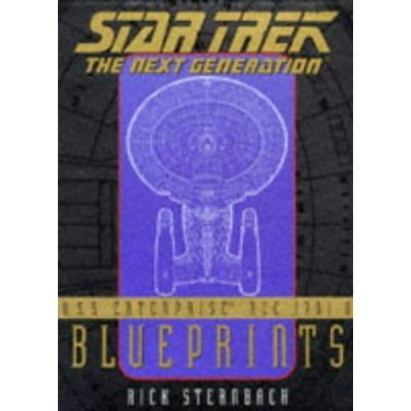 Pre-Owned BLUEPRINTS: STAR TREK: NEXT GENERATION NCC-1701-D (Paperback) 0671500937 9780671500931