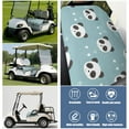 thumbnail image 6 of Golf Cart Seat Cover Towel 51" x 31", 100% Microfiber Universal Fit for EZGO RXV, Club Car Onward, Yamaha Drive Front Seats, 6 of 8