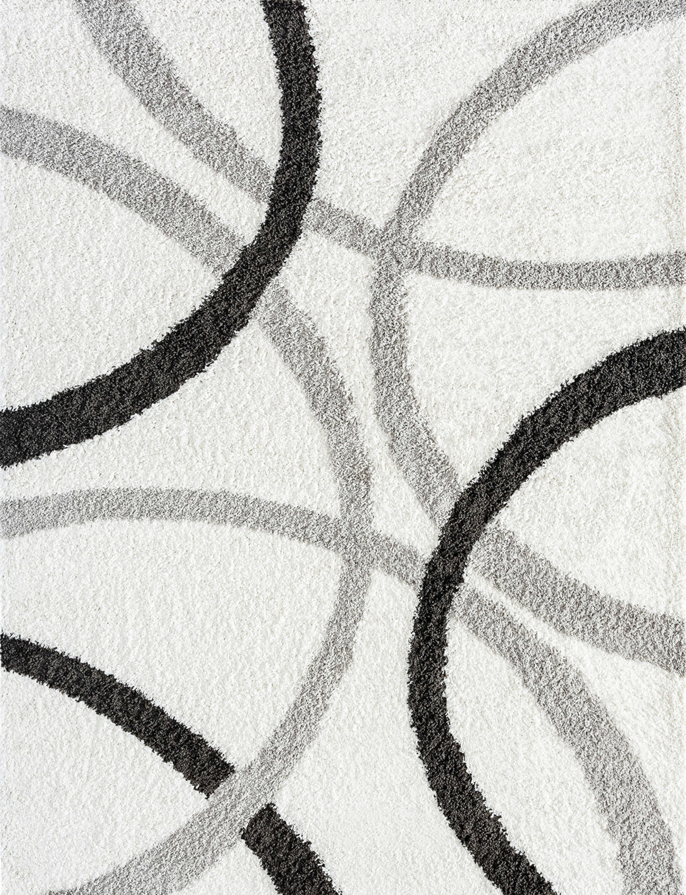 9x12 Modern White Large Area Rugs for Living Room | Bedroom Rug | Dining Room Rug | Indoor Entry or Entryway Rug | Kitchen Rug | Alfombras para Salas 8'10'' x 12'2''