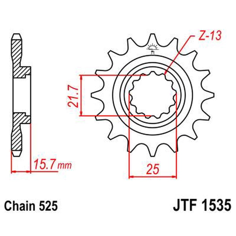 Front & Rear Sproket Kit for KAWASAKI ZX-6R-ZX600 G1-G2,J1-J3