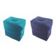 thumbnail image 1 of 2 reposapiés inflables duraderos para aviones y oficinas. Azul Profundo Azul Claro, 1 of 9