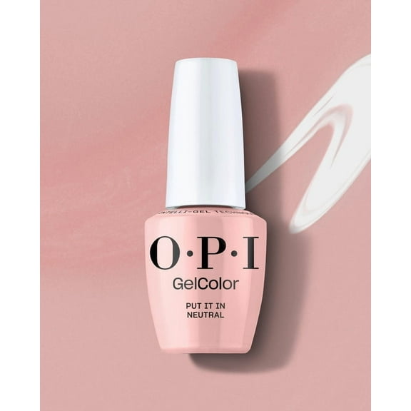 OPI Gelcolor Gel Nail Polish 0.50 oz. - Intelli-Gel - GCT65 - Put It In Neutral