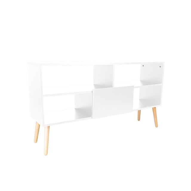 Centro de entretenimiento HOMEASY 1.20 M COLOR blanco