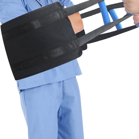 Gait belt 35 Inch Transfer Sling,Lifting Gait Belt for Disabled, Elderly, Injured,Seniors-Heavy Duty Patient Lift Sling Mobility Aid for Transfer Bed to Wheelchair