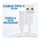 thumbnail image 3 of Cable de Carga y Datos USB Tipo C 3 Metros Elegate Compatible con Supercharge, 3 of 5