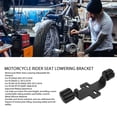 thumbnail image 3 of Soporte Para Bajar El Asiento Del Motociclista, Resistente, Confiable, Duradero, A Prueba De Impactos, Kit Ajustable Para Bajar El Asiento Del Motociclista Para R1200GS R1200RT, 3 of 7