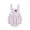 O10-Pink, variant on Glisme 12-18 Months Romper For Girls O Neck Summer Baby Onesies Striped Letter Details Sleeveless Bodysuit Solid Color Jumpsuit Soft Wear Blue