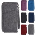thumbnail image 2 of Card Wallet Fashion Multipurpose Portable Card Holder Clutch Wallet for Travel, 2 of 10