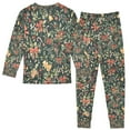 thumbnail image 2 of FORMRS Toddler Unisex Long Sleeve Top and Pants Pajama Set 2-Piece Sleepwear, Sizes 18M-8Y, Christmas Bows, 2 of 6