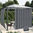 thumbnail image 1 of Rideaux Intérieurs Extérieurs pour Patio \ Panneau de Rideau à Oeillets Bloquant le Soleil pour Intimité, Rideaux Résistants aux Intempéries pour Gazebo, Véranda avant, Pergola, Kaki G x H Panneau, 1 of 8