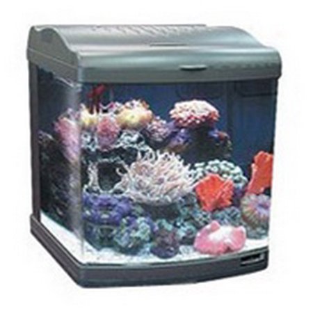 JBJ JB21016 12 Gallon Nano-Cube Deluxe Style Aquarium 2X24W Compact