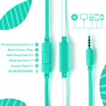 thumbnail image 4 of Funsmile Child's School On-Ear Headphone, Green, 4 of 9