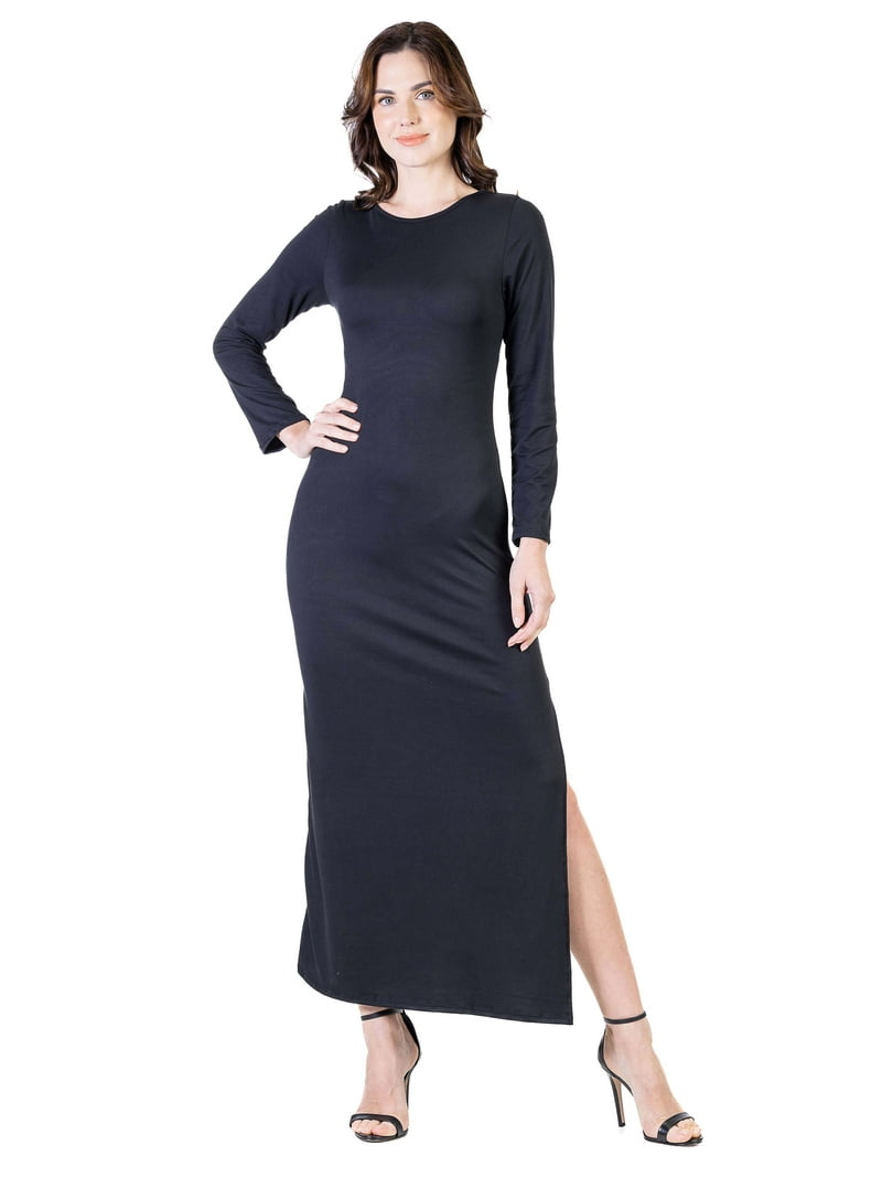 ombre slip dress Sunset Ombre Silk Sheath Dress – SILKROSE