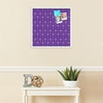 thumbnail image 3 of PinPix ArtToFrames 20x20 Custom Cork Bulletin Board    Poster Board Has a Fabric Style Canvas Finish, Framed in Satin White Frame (PinPix-598), 3 of 5
