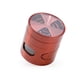 thumbnail image 4 of Hierba gruesa sal de té de hojas grinder 4 capas de vanilla pimienta trituradora especia molino herramienta de filtro de molienda con recolección de bandeja gadget rojo Inevent HA011039-03, 4 of 6