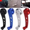 thumbnail image 4 of 1 Set Car Window Handle Aluminum Alloy Window Crank Handle Universal Car Window Handle- Red, 4 of 4
